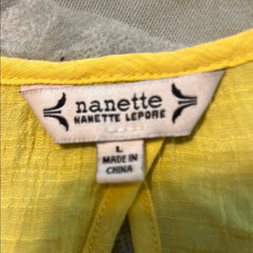 Nanette Lepore Yellow Intimate Sleepwear